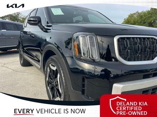 Ebony Black 2024 Kia Telluride EX