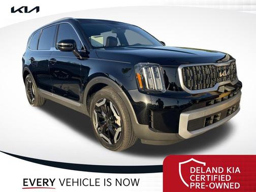 Ebony Black 2024 Kia Telluride EX