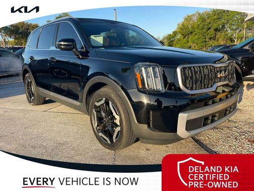 Ebony Black 2024 Kia Telluride EX