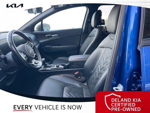 Sapphire Blue 2023 Kia Sportage X-Line