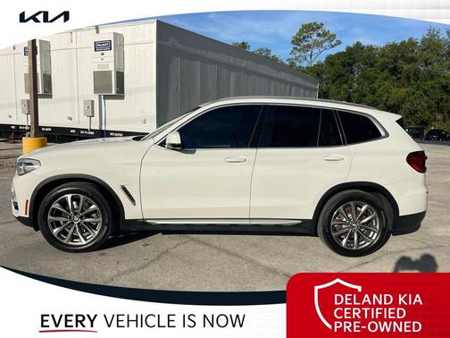 Alpine White 2019 BMW X3 sDrive30i