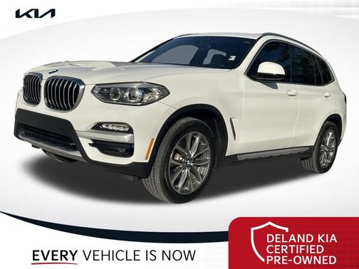 Alpine White 2019 BMW X3 sDrive30i