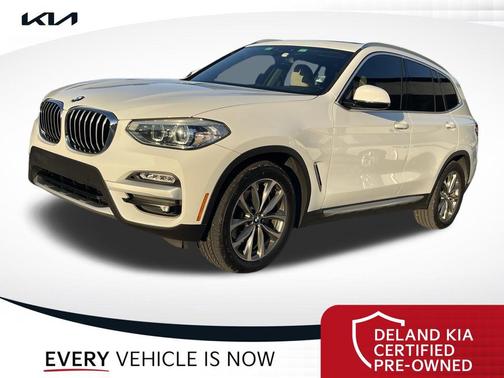 Alpine White 2019 BMW X3 sDrive30i