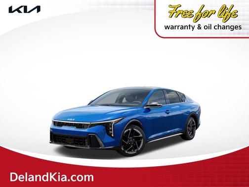 Blue 2026 Kia K4 GT-Line