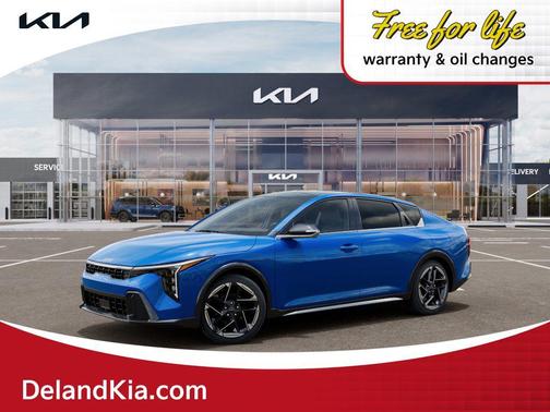 Blue 2026 Kia K4 GT-Line