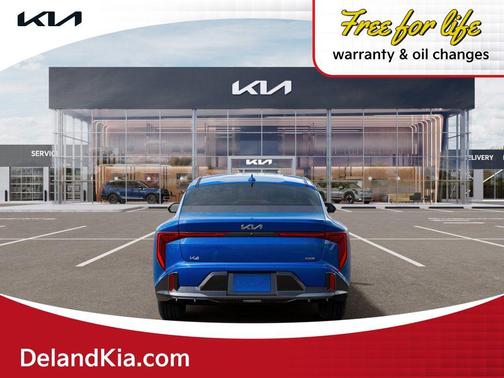 Blue 2026 Kia K4 GT-Line
