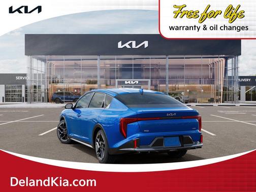 Blue 2026 Kia K4 GT-Line