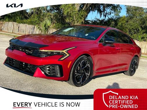 Runway Red 2025 Kia K5 GT-Line
