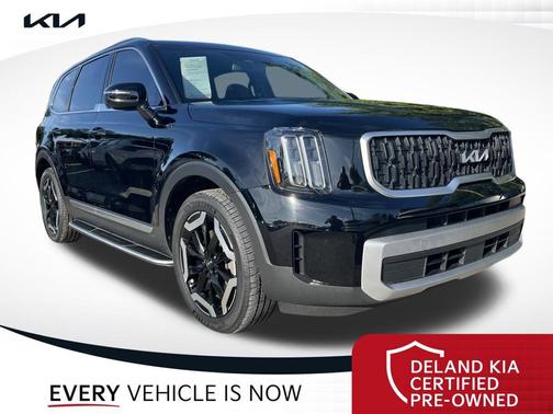 Ebony Black 2023 Kia Telluride EX