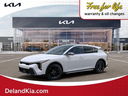 White Pearl 2026 Kia K4 GT-Line Turbo