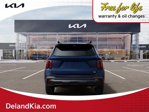 Midnight Lake Blue 2026 Kia Sorento SX
