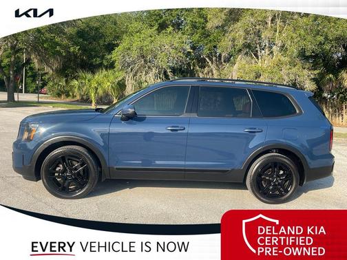Midnight Lake Blue 2024 Kia Telluride EX X-Line