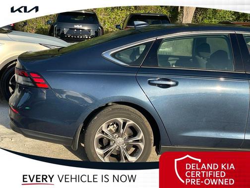 Canyon River Blue Metallic 2024 Honda Accord EX