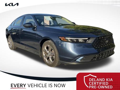 Canyon River Blue Metallic 2024 Honda Accord EX