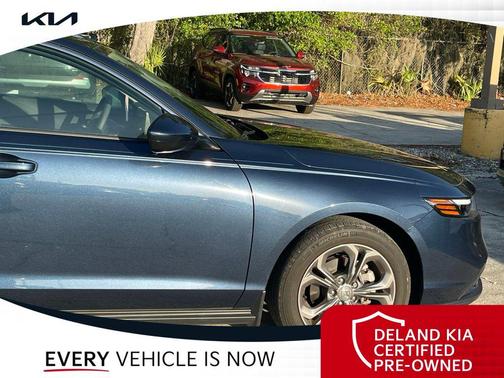 Canyon River Blue Metallic 2024 Honda Accord EX