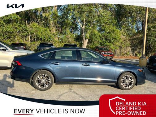 Canyon River Blue Metallic 2024 Honda Accord EX