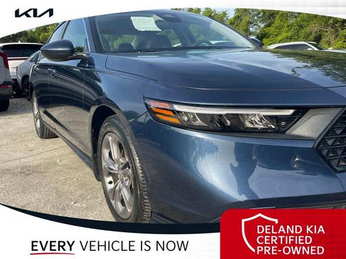 Canyon River Blue Metallic 2024 Honda Accord EX