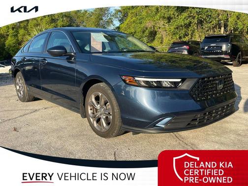 Canyon River Blue Metallic 2024 Honda Accord EX