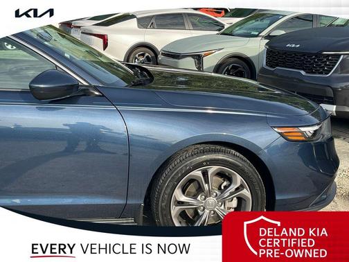 Canyon River Blue Metallic 2024 Honda Accord EX