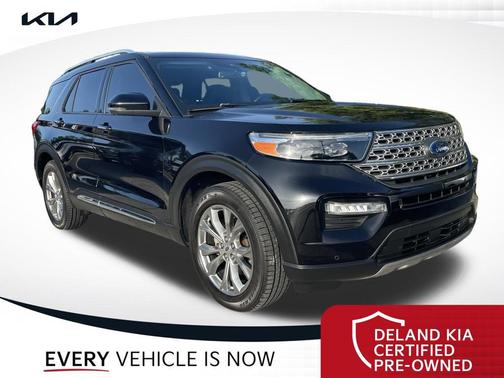 Agate Black Metallic 2021 Ford Explorer Limited