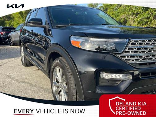 Agate Black Metallic 2021 Ford Explorer Limited