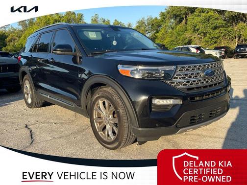 Agate Black Metallic 2021 Ford Explorer Limited