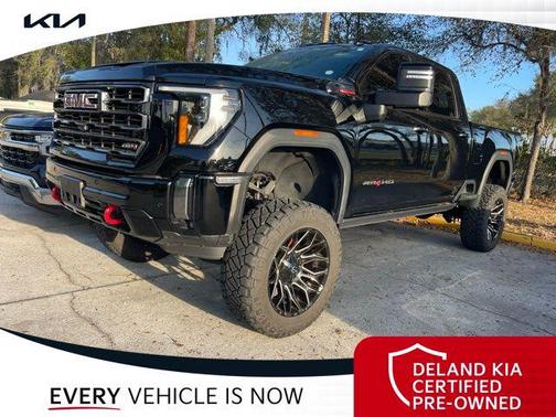 Onyx Black 2024 GMC Sierra 2500 AT4