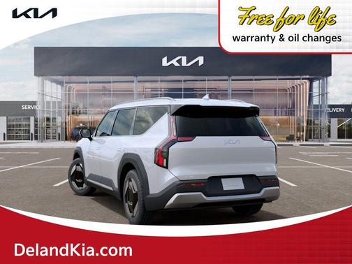 White Pearl 2026 Kia EV9 Wind
