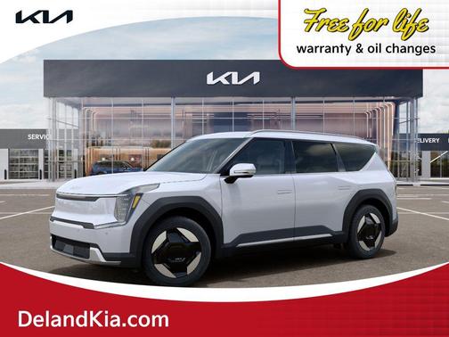 White Pearl 2026 Kia EV9 Wind