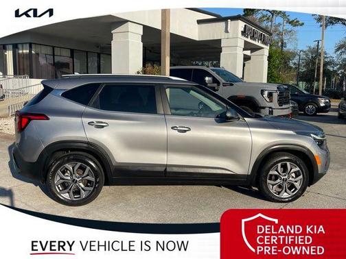 Steel Gray 2024 Kia Seltos S