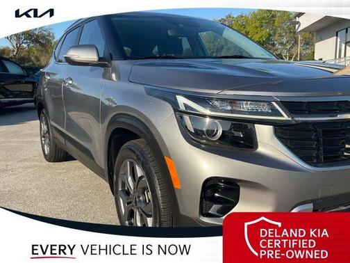 Steel Gray 2024 Kia Seltos S