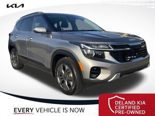 Steel Gray 2024 Kia Seltos S