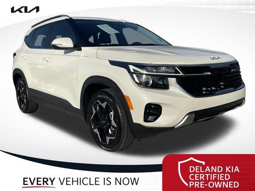 Snow White Pearl 2024 Kia Seltos EX