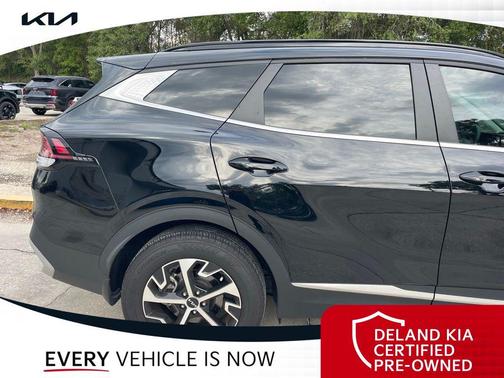 Ebony Black 2025 Kia Sportage EX