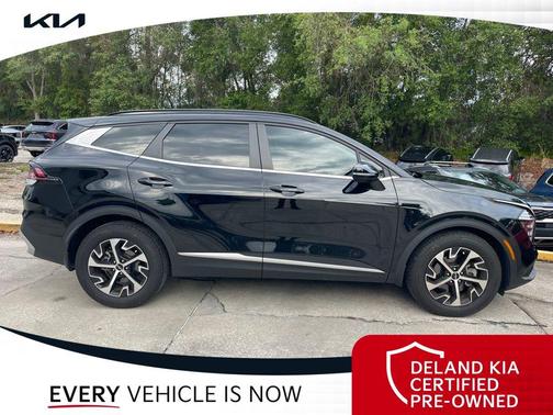 Ebony Black 2025 Kia Sportage EX