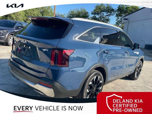 Midnight Lake Blue 2025 Kia Sorento EX
