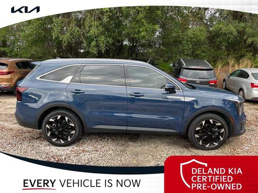 Midnight Lake Blue 2025 Kia Sorento EX