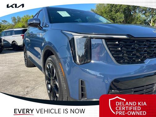 Midnight Lake Blue 2025 Kia Sorento EX