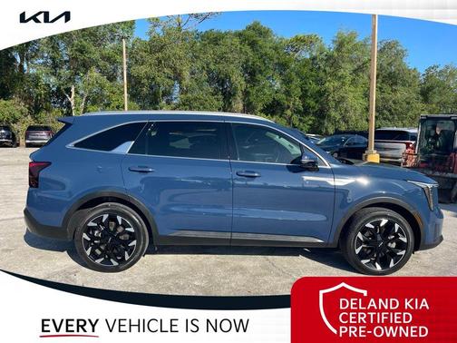 Midnight Lake Blue 2025 Kia Sorento EX