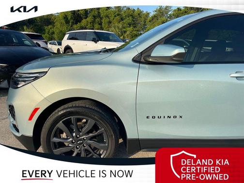 Seaglass Blue Metallic 2022 Chevrolet Equinox FWD RS
