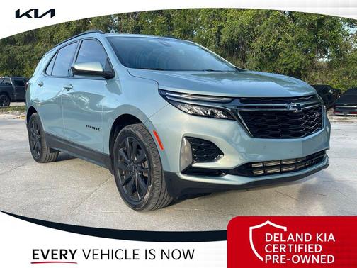 Seaglass Blue Metallic 2022 Chevrolet Equinox FWD RS