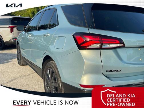 Seaglass Blue Metallic 2022 Chevrolet Equinox FWD RS