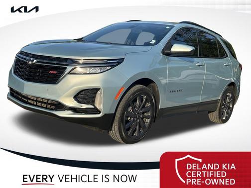 Seaglass Blue Metallic 2022 Chevrolet Equinox FWD RS