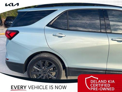 Seaglass Blue Metallic 2022 Chevrolet Equinox FWD RS