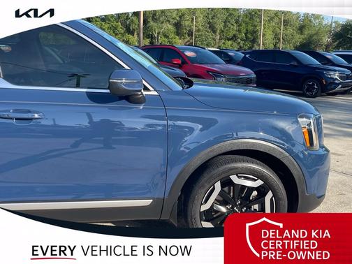 Midnight Lake Blue 2024 Kia Telluride S