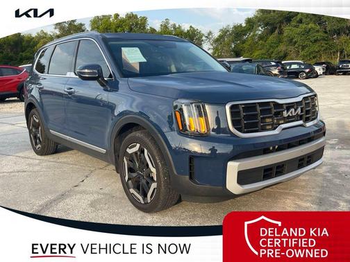 Midnight Lake Blue 2024 Kia Telluride S