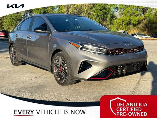 Steel Gray 2023 Kia Forte GT