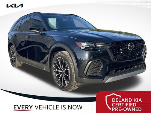 Jet Black Mica 2025 Mazda CX-70 PHEV Premium Plus Package