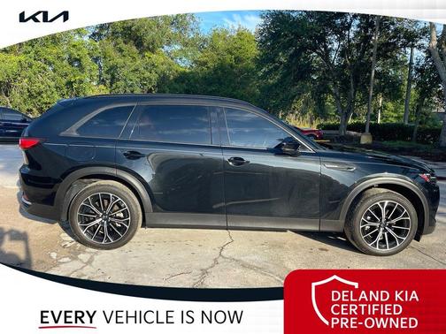 Jet Black Mica 2025 Mazda CX-70 PHEV Premium Plus Package
