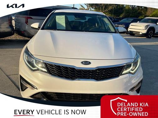 Snow White Pearl 2019 Kia Optima LX